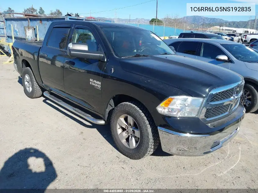 1C6RR6LG5NS192835 2022 Ram 1500 Classic Slt 4X2 5'7 Box