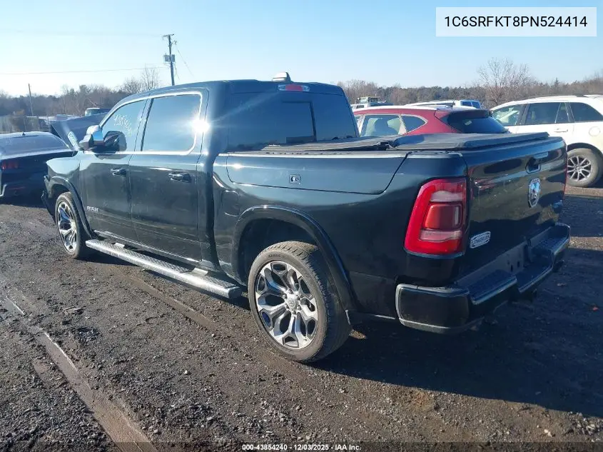 1C6SRFKT8PN524414 2023 Ram 1500 Limited Longhorn 4X4 5'7 Box