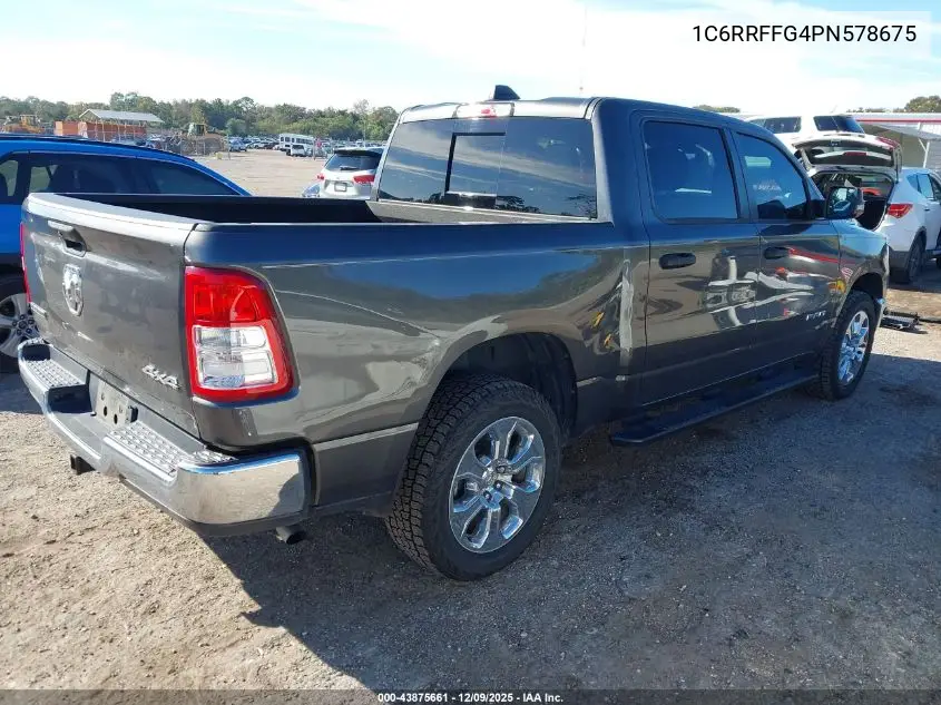 1C6RRFFG4PN578675 2023 Ram 1500 Big Horn 4X4 5'7 Box