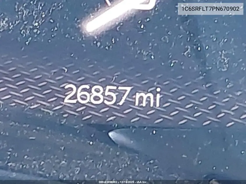 1C6SRFLT7PN670902 2023 Ram 1500 Rebel 4X4 5'7 Box