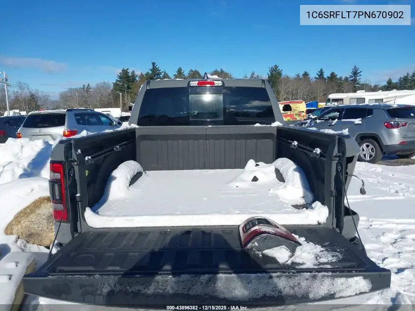 1C6SRFLT7PN670902 2023 Ram 1500 Rebel 4X4 5'7 Box