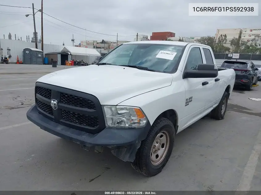 1C6RR6FG1PS592938 2023 Ram 1500 Classic Tradesman 4X2 6'4 Box