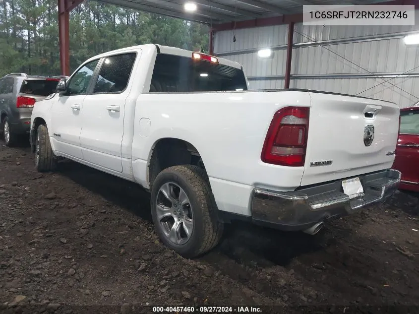 2024 Ram 1500 Laramie 4X4 5'7 Box VIN: 1C6SRFJT2RN232746 Lot: 40457460