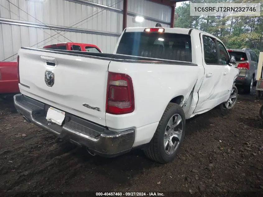 2024 Ram 1500 Laramie 4X4 5'7 Box VIN: 1C6SRFJT2RN232746 Lot: 40457460