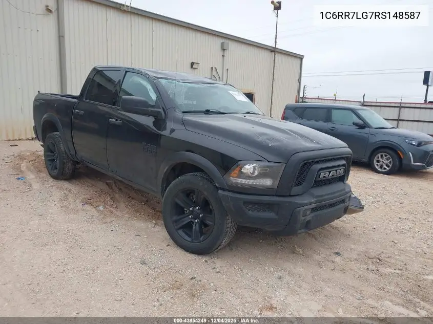 1C6RR7LG7RS148587 2024 Ram 1500 Classic Warlock 4X4 5'7 Box