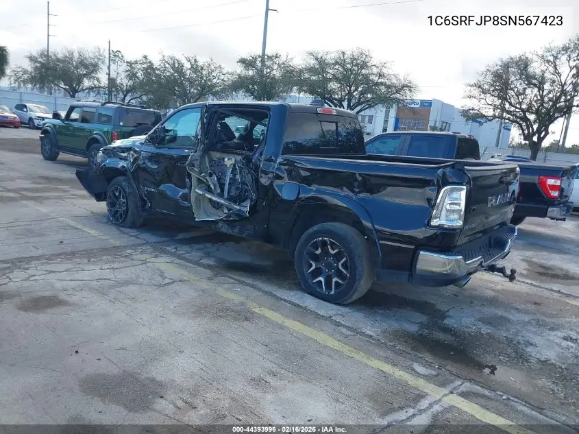 1C6SRFJP8SN567423 2025 Ram 1500 Laramie 4X4 5'7 Box