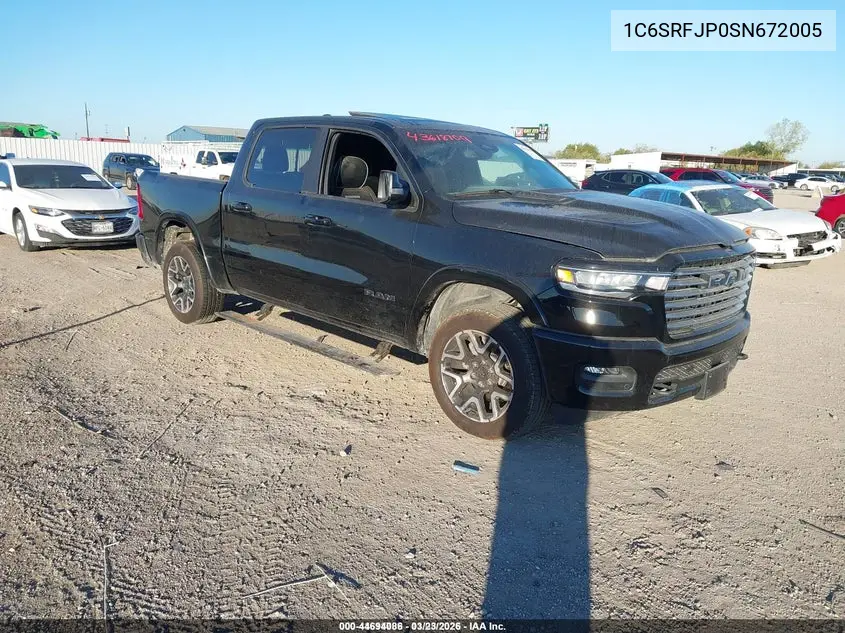 1C6SRFJP0SN672005 2025 Ram 1500 Laramie 4X4 5'7 Box