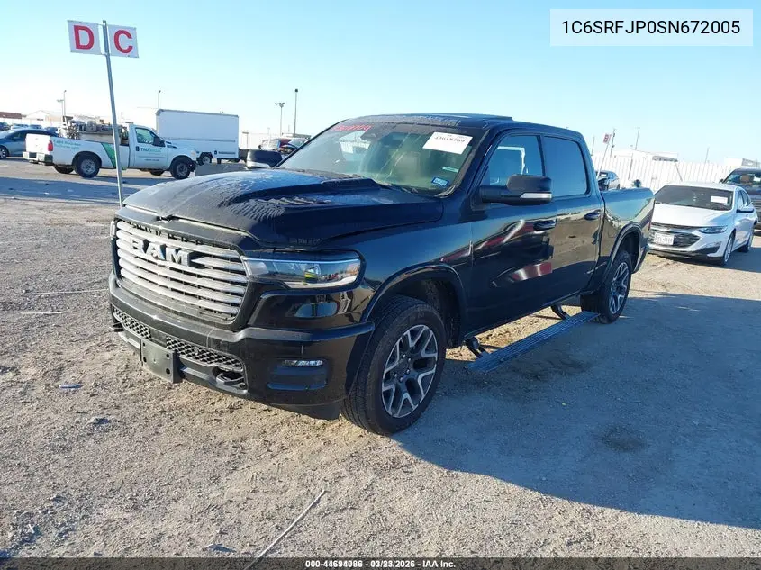 1C6SRFJP0SN672005 2025 Ram 1500 Laramie 4X4 5'7 Box