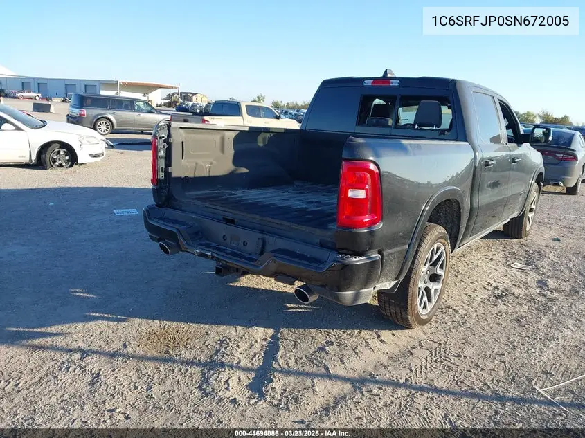 1C6SRFJP0SN672005 2025 Ram 1500 Laramie 4X4 5'7 Box