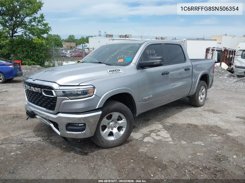 1C6RRFFG8SN506354 2025 Ram 1500 Big Horn 4X4 5'7 Box