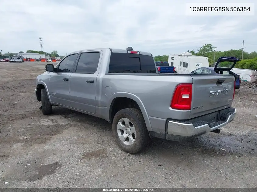1C6RRFFG8SN506354 2025 Ram 1500 Big Horn 4X4 5'7 Box