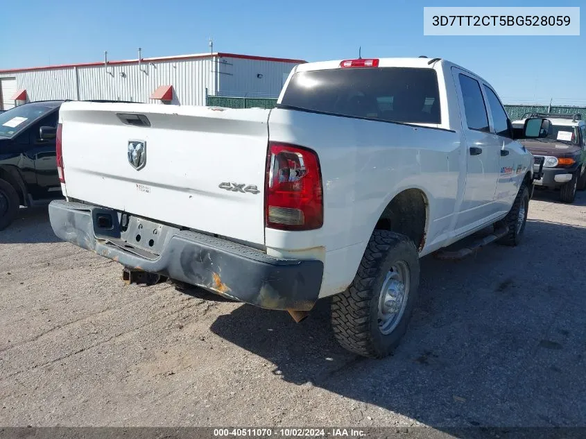 3D7TT2CT5BG528059 2011 Ram Ram 2500 St