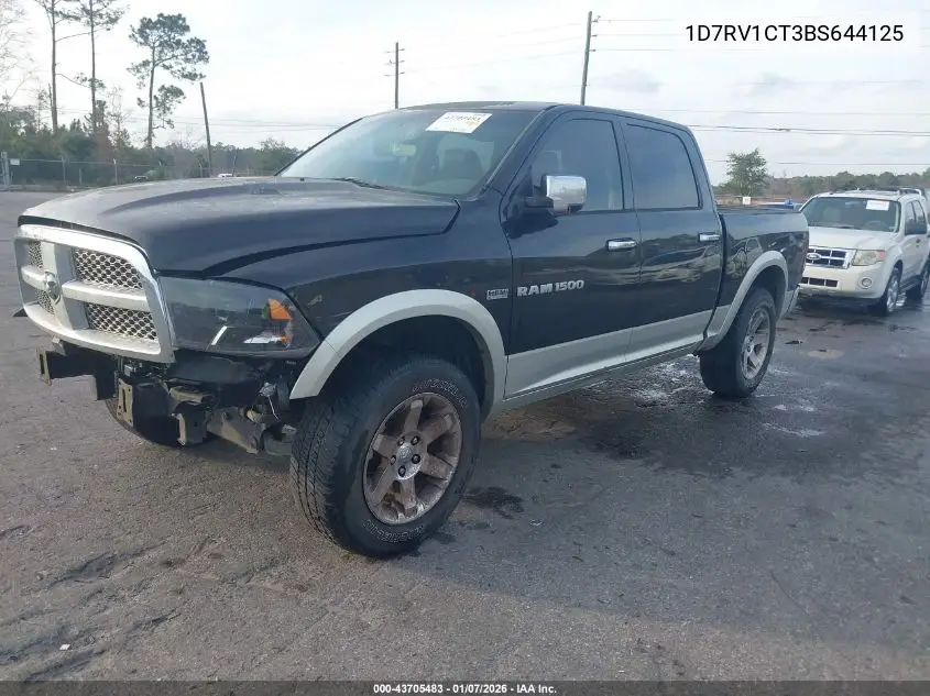 1D7RV1CT3BS644125 2011 Ram Ram 1500 Laramie