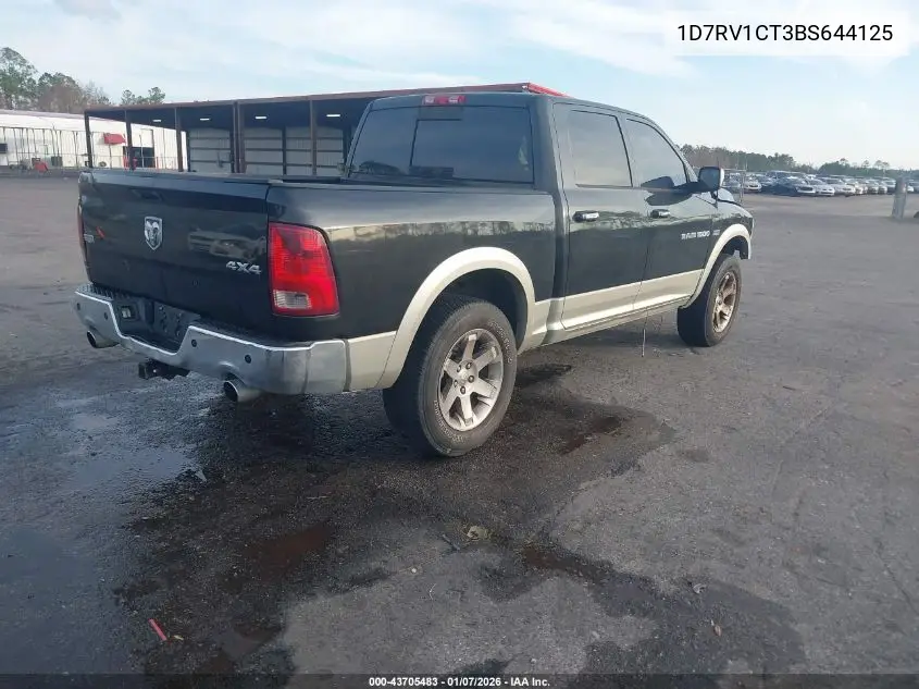 1D7RV1CT3BS644125 2011 Ram Ram 1500 Laramie
