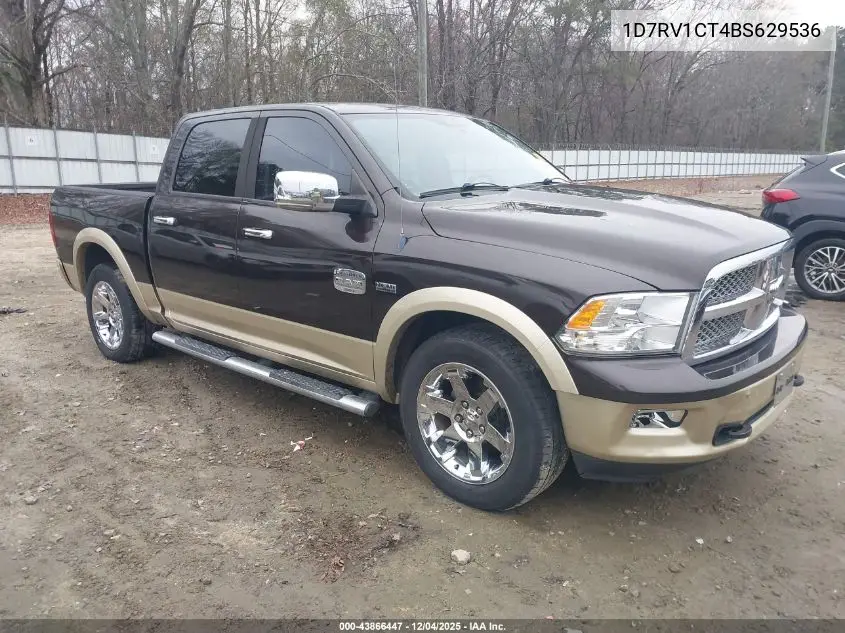 1D7RV1CT4BS629536 2011 Ram Ram 1500 Laramie Longhorn