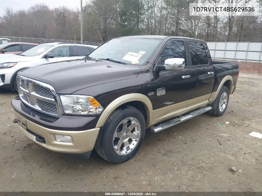 1D7RV1CT4BS629536 2011 Ram Ram 1500 Laramie Longhorn