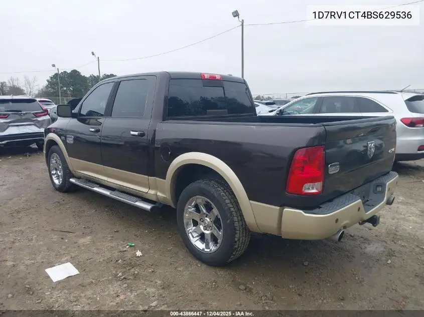 1D7RV1CT4BS629536 2011 Ram Ram 1500 Laramie Longhorn
