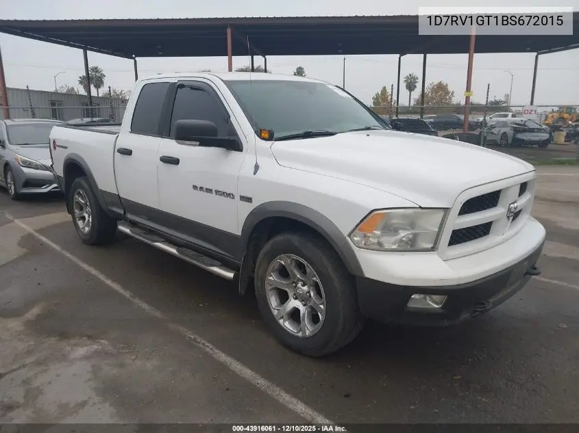 1D7RV1GT1BS672015 2011 Ram Ram 1500 Slt