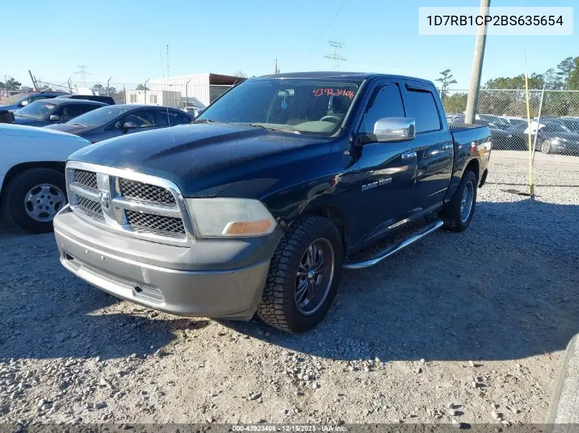 1D7RB1CP2BS635654 2011 Ram Ram 1500 St