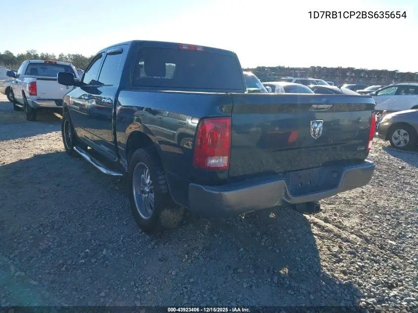 1D7RB1CP2BS635654 2011 Ram Ram 1500 St