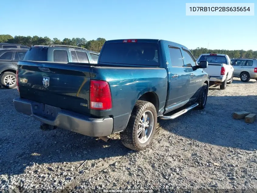 1D7RB1CP2BS635654 2011 Ram Ram 1500 St