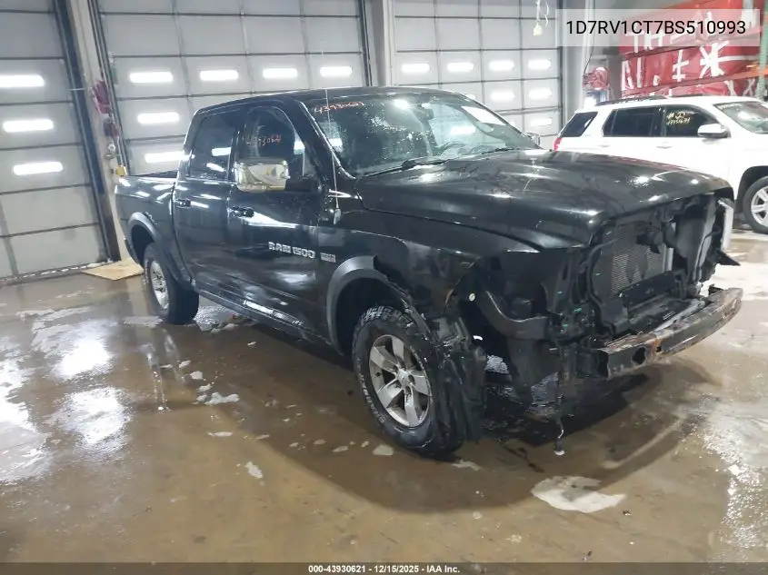 1D7RV1CT7BS510993 2011 Ram Ram 1500 Sport