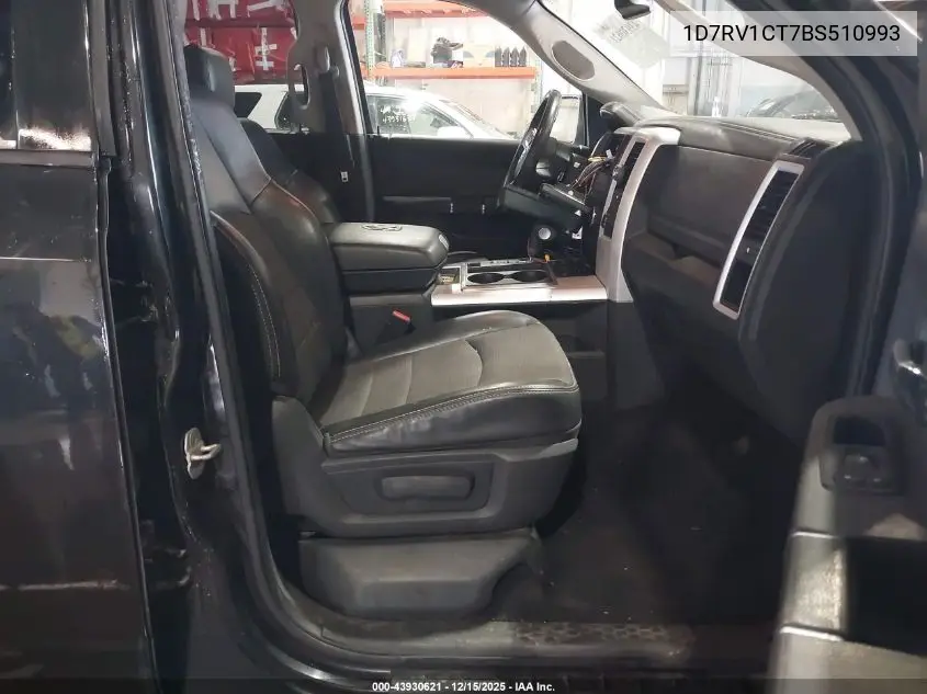 1D7RV1CT7BS510993 2011 Ram Ram 1500 Sport