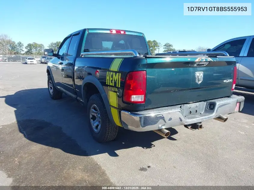 1D7RV1GT8BS555953 2011 Ram Ram 1500 St