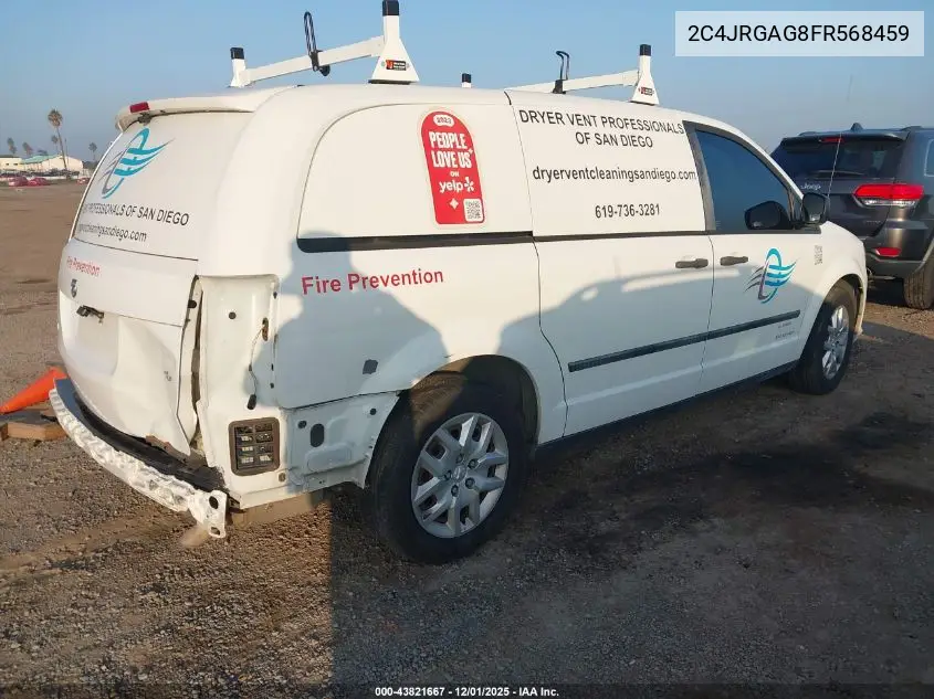 2C4JRGAG8FR568459 2015 Ram Cargo Tradesman