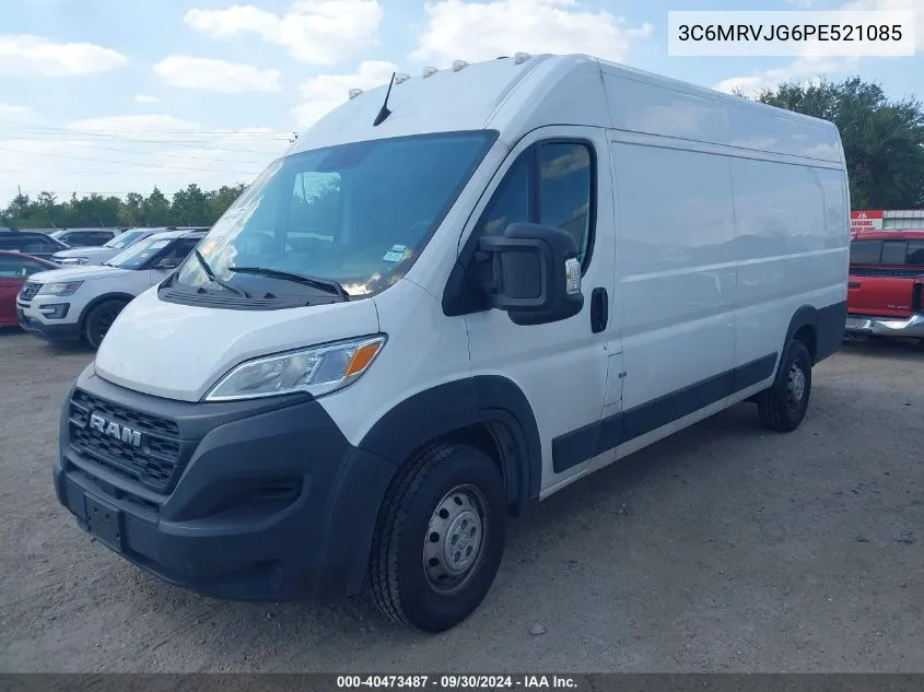 3C6MRVJG6PE521085 2023 Ram Promaster 3500 Cargo Van High Roof 159 Wb Ext