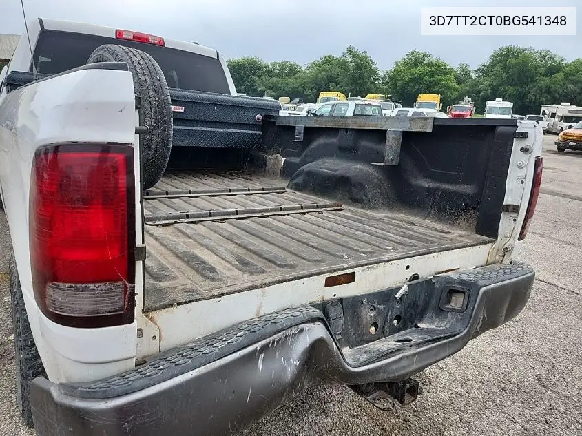 2011 Ram Ram 2500 St VIN: 3D7TT2CT0BG541348 Lot: 42222738