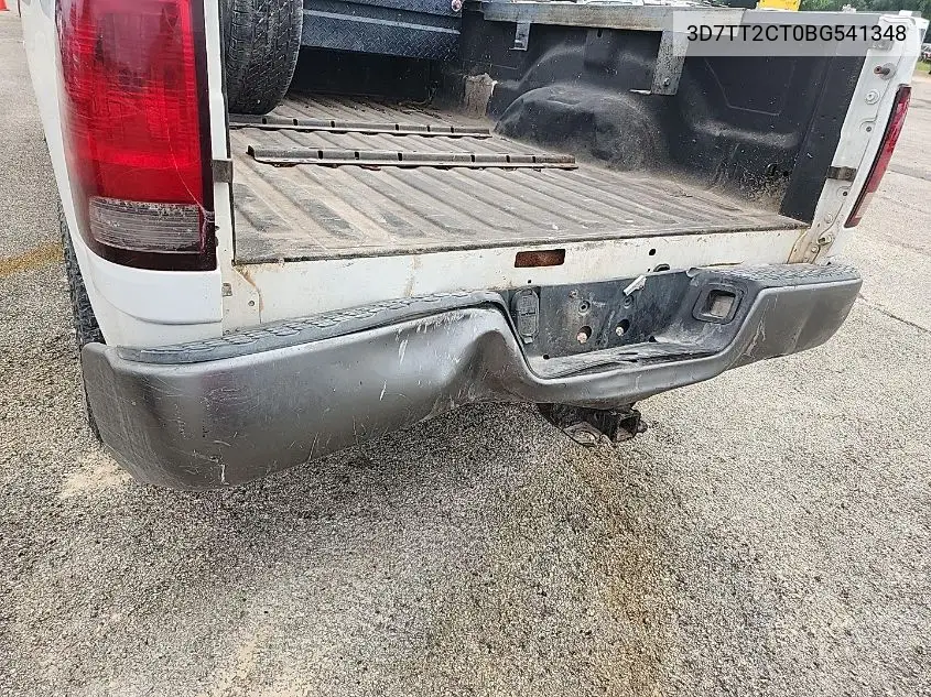 2011 Ram Ram 2500 St VIN: 3D7TT2CT0BG541348 Lot: 42222738