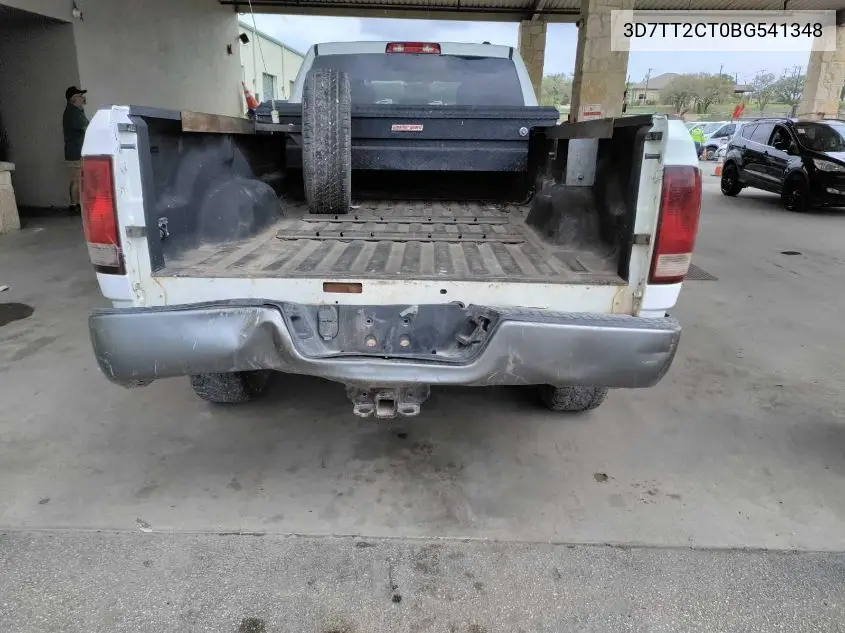 2011 Ram Ram 2500 St VIN: 3D7TT2CT0BG541348 Lot: 42222738