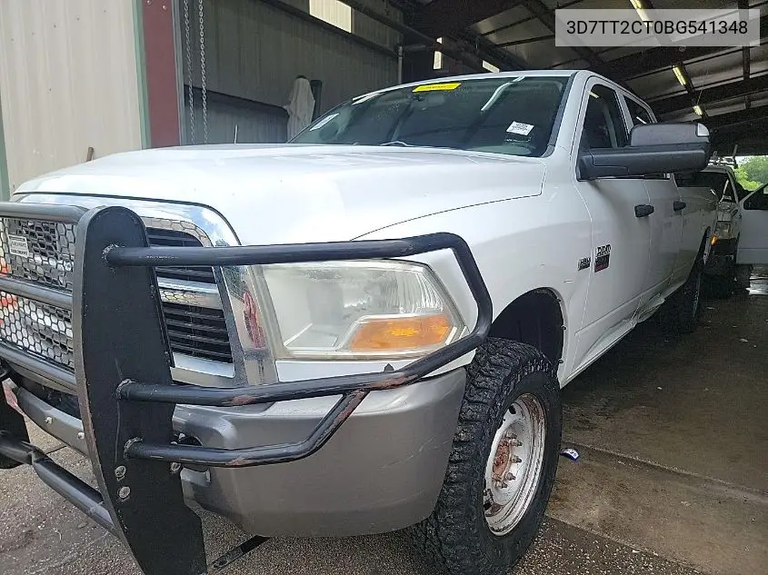 2011 Ram Ram 2500 St VIN: 3D7TT2CT0BG541348 Lot: 42222738