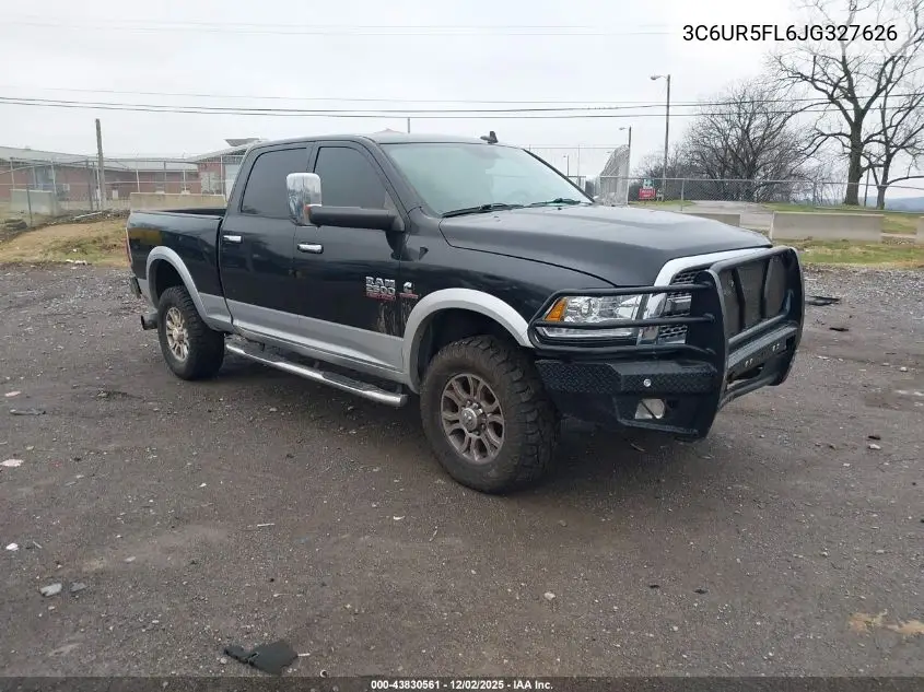 3C6UR5FL6JG327626 2018 Ram 2500 Laramie 4X4 6'4 Box