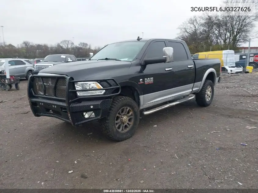 3C6UR5FL6JG327626 2018 Ram 2500 Laramie 4X4 6'4 Box