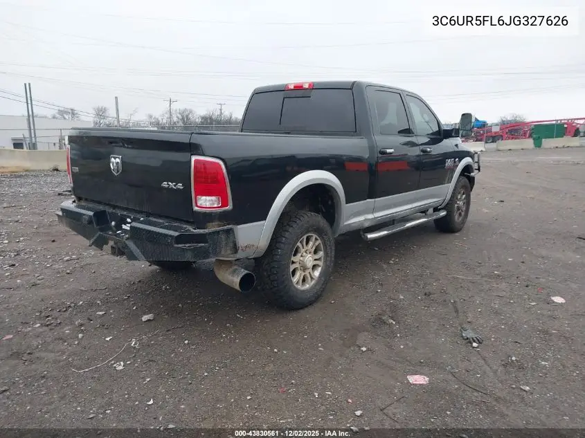 3C6UR5FL6JG327626 2018 Ram 2500 Laramie 4X4 6'4 Box