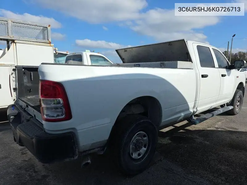 3C6UR5HJ6KG726713 2019 Ram 2500 Tradesman 4X4 8' Box
