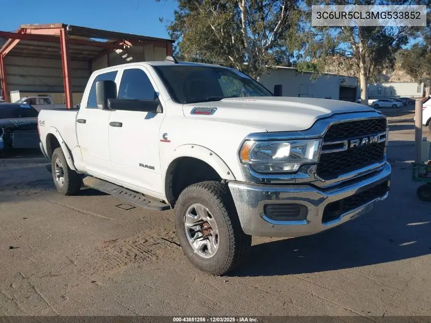 3C6UR5CL3MG533852 2021 Ram 2500 Tradesman 4X4 6'4 Box