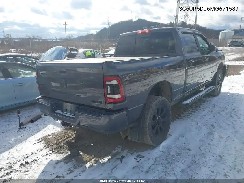 3C6UR5DJ6MG671589 2021 Ram 2500 Big Horn 4X4 6'4 Box