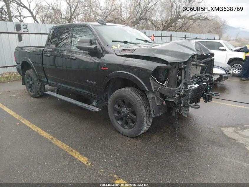 3C6UR5FLXMG638769 2021 Ram 2500 Laramie 4X4 6'4 Box