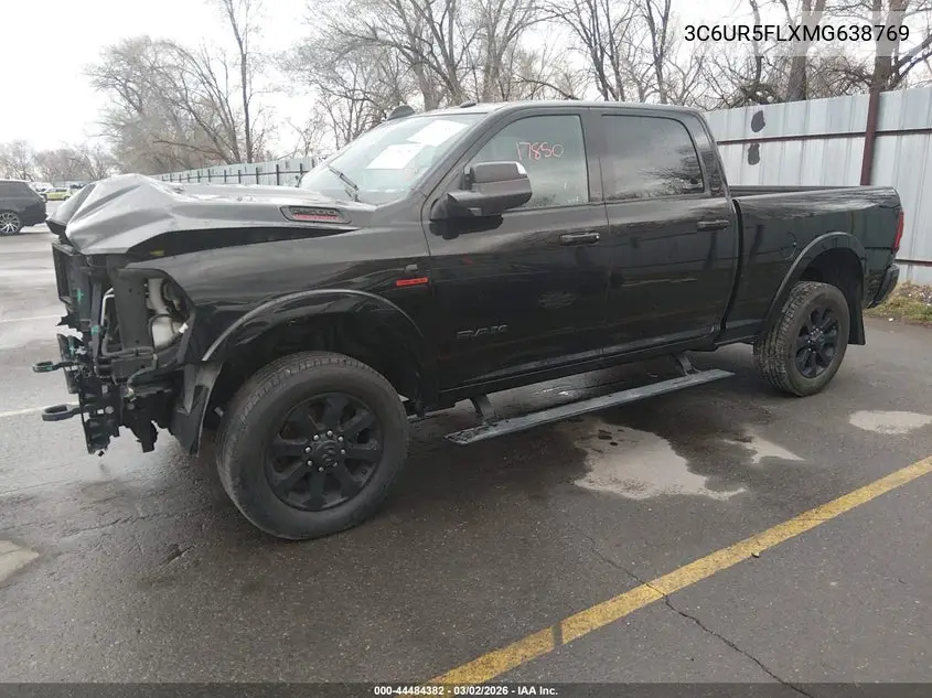3C6UR5FLXMG638769 2021 Ram 2500 Laramie 4X4 6'4 Box