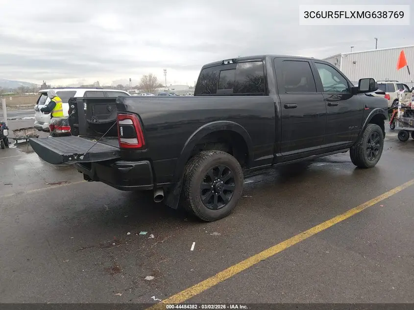 3C6UR5FLXMG638769 2021 Ram 2500 Laramie 4X4 6'4 Box