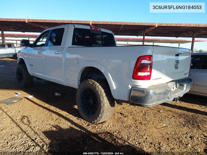3C6UR5FL6NG184053 2022 Ram 2500 Laramie 4X4 6'4 Box