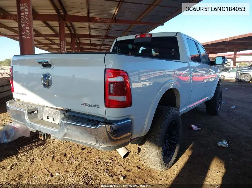3C6UR5FL6NG184053 2022 Ram 2500 Laramie 4X4 6'4 Box