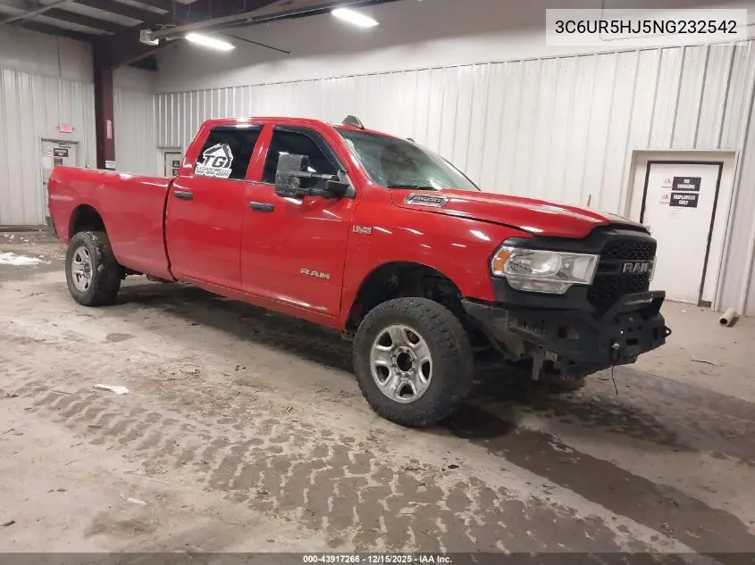 3C6UR5HJ5NG232542 2022 Ram 2500 Tradesman 4X4 8' Box