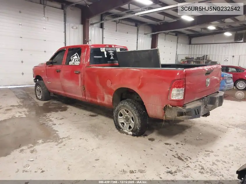3C6UR5HJ5NG232542 2022 Ram 2500 Tradesman 4X4 8' Box