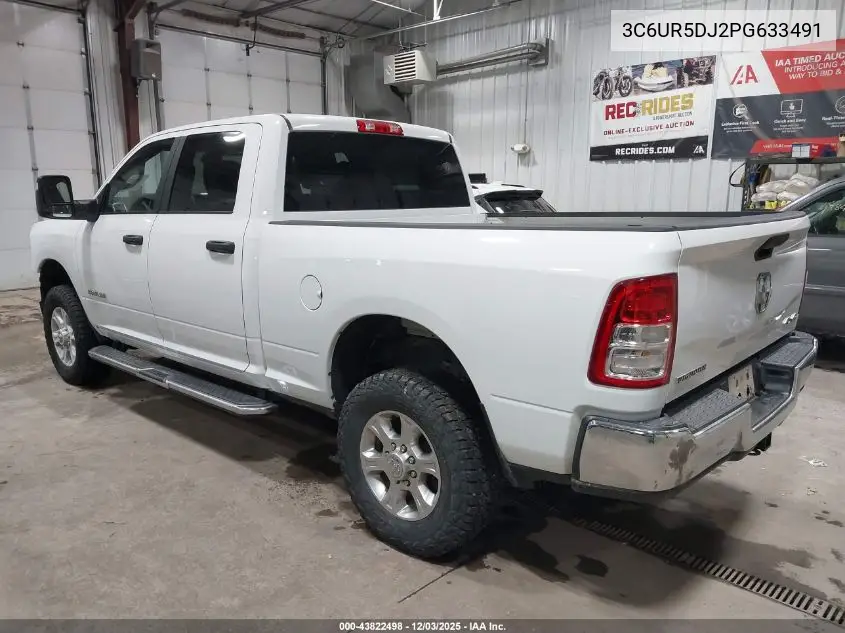 3C6UR5DJ2PG633491 2023 Ram 2500 Big Horn 4X4 6'4 Box