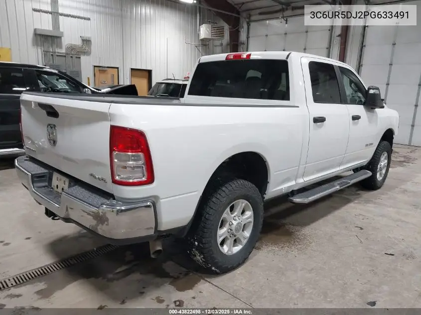 3C6UR5DJ2PG633491 2023 Ram 2500 Big Horn 4X4 6'4 Box