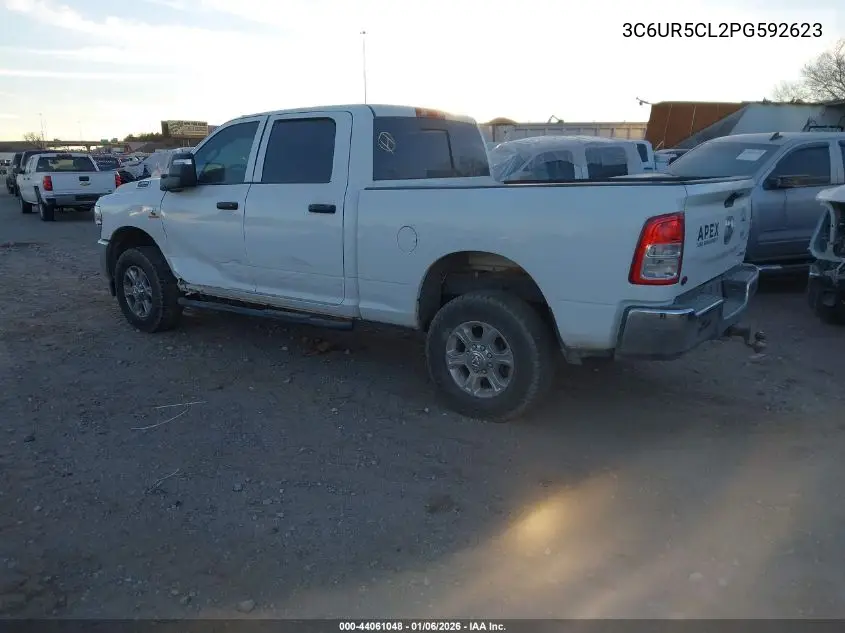 3C6UR5CL2PG592623 2023 Ram 2500 Tradesman 4X4 6'4 Box